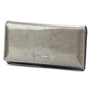 Pierre Cardin 05 LINE 114 pilka odinė piniginė popiel