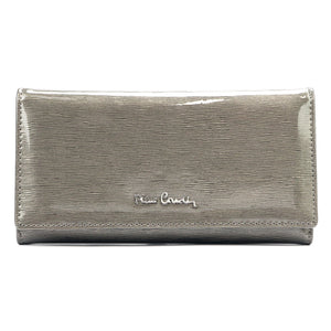 Pierre Cardin 05 LINE 114 pilka odinė piniginė popiel