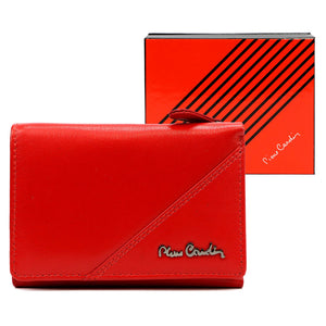 Pierre Cardin TILAK161 2585 raudona piniginė czerwony