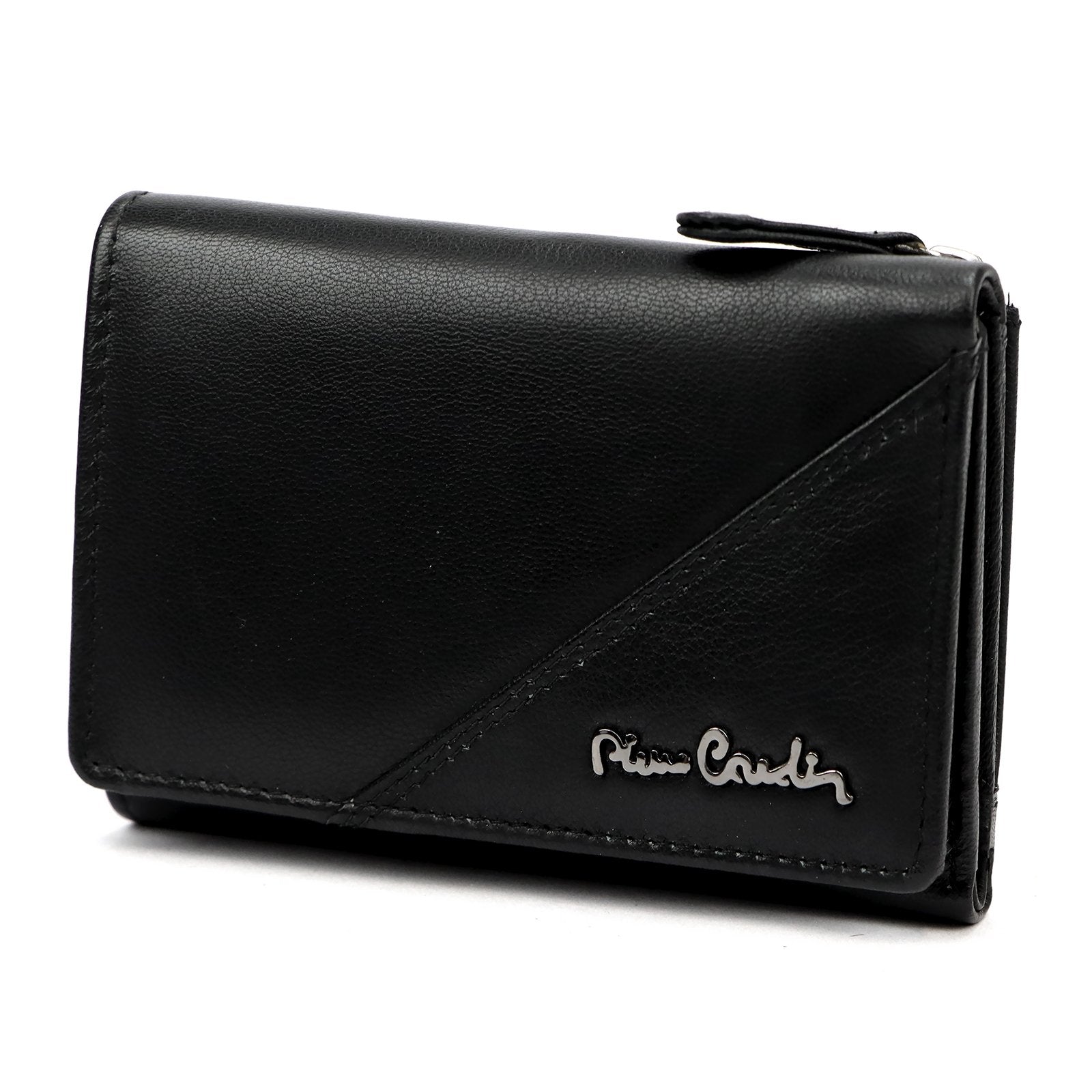 Pierre Cardin TILAK161 2585 juoda odinė piniginė czarny