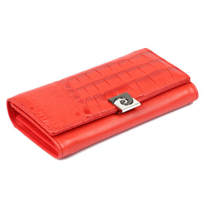 Pierre Cardin LADY34 114 raudona piniginė czerwony