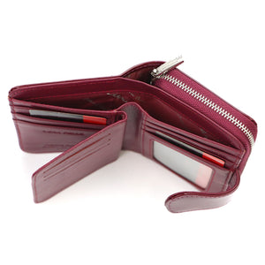 Pierre Cardin 05 LINE 115 violetinė piniginė fioletowy