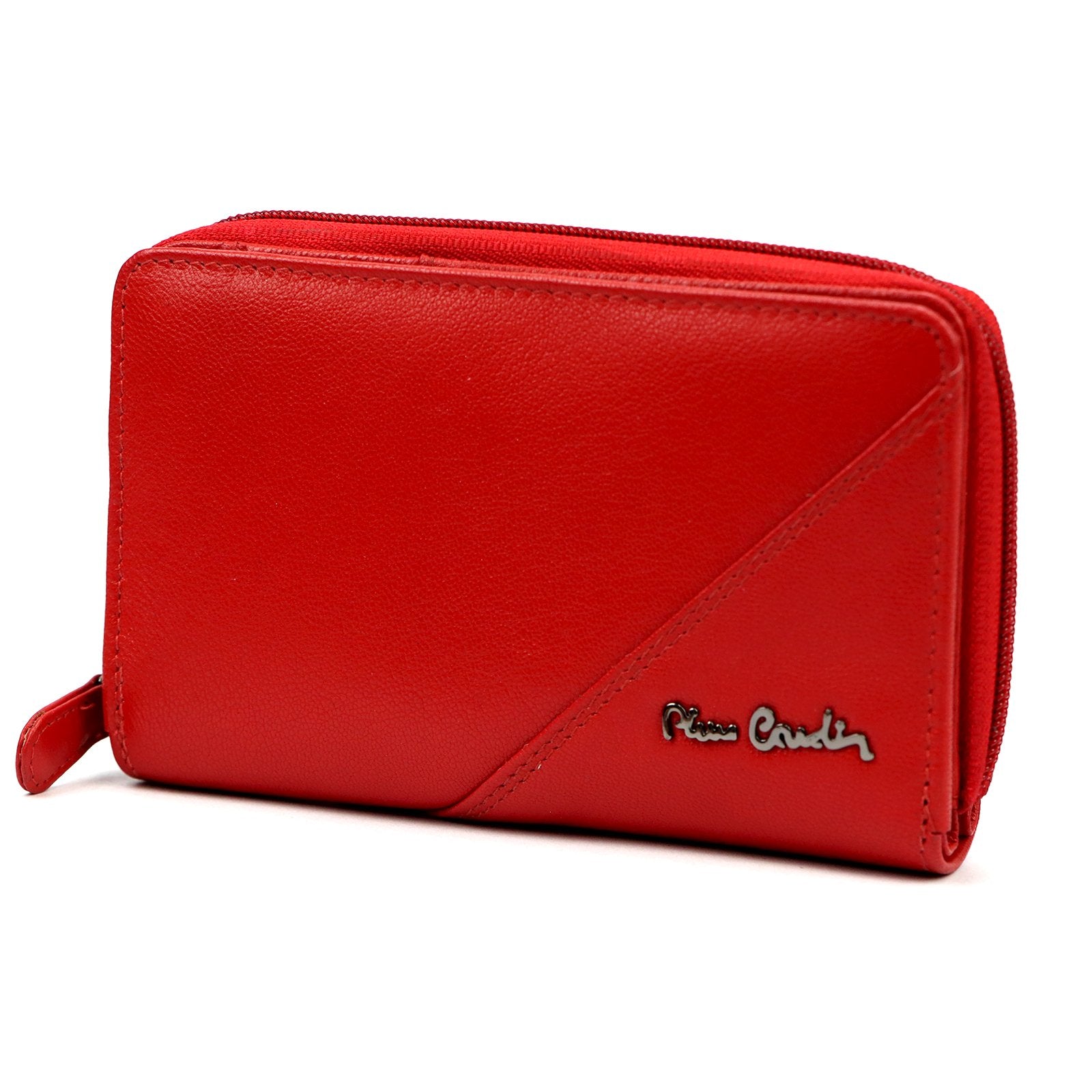 Pierre Cardin TILAK161 22036 raudona piniginė czerwony