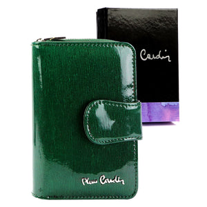 Pierre Cardin 05 LINE 115 žalia piniginė zielony