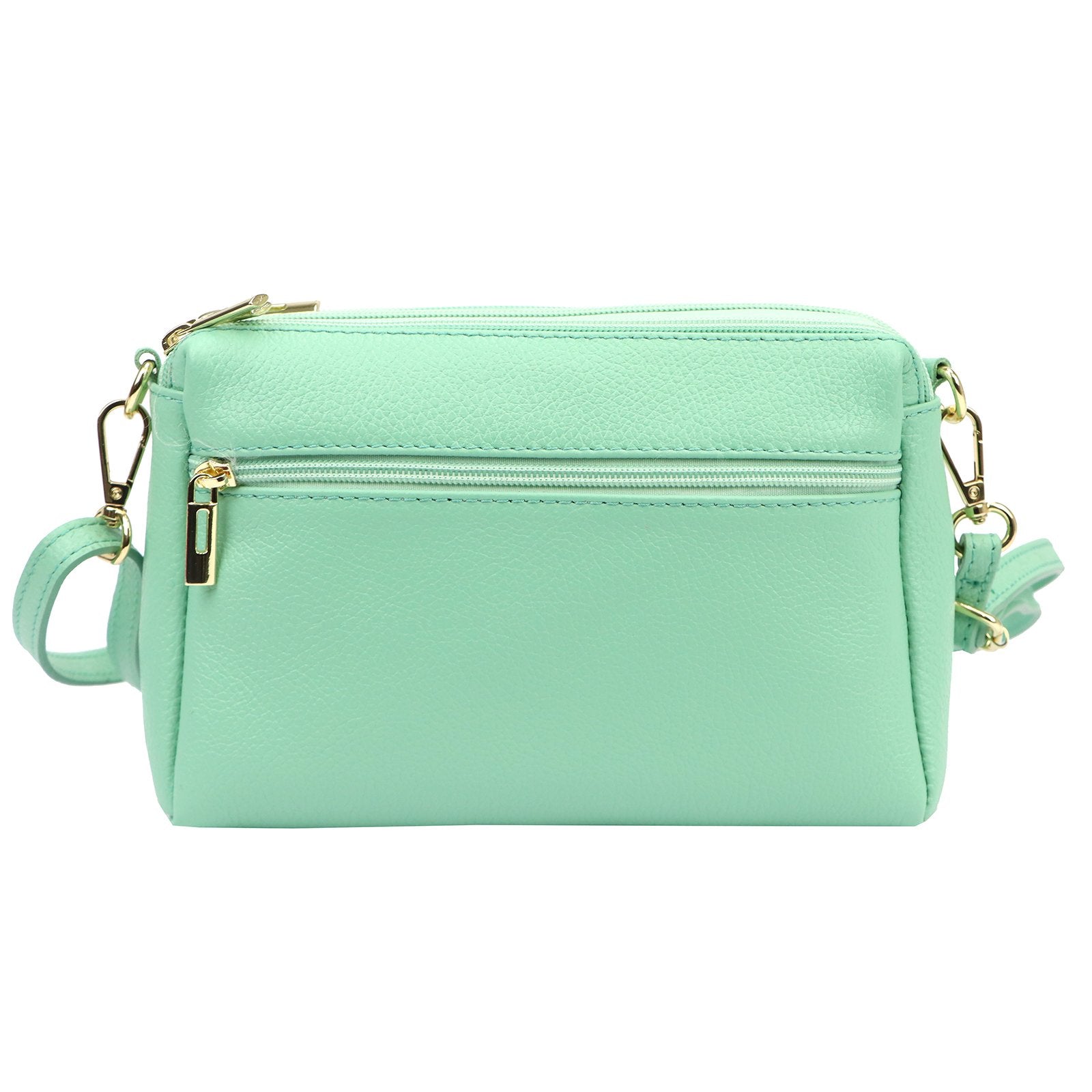 Luka 26-092 DOLLARO mėtų spalvos odinė rankinė miętowy