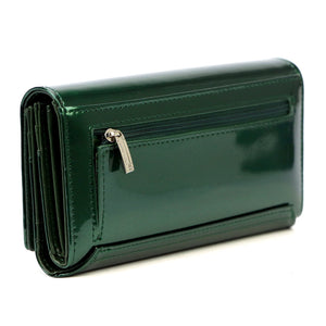 Pierre Cardin 07 SHINY 102 žalia piniginė zielony