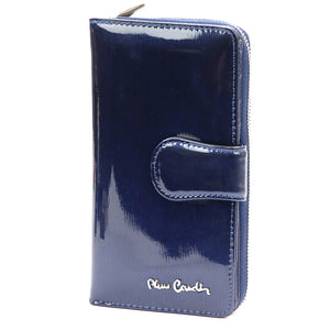 Pierre Cardin 05 LINE 116 mėlyna odinė piniginė niebieski