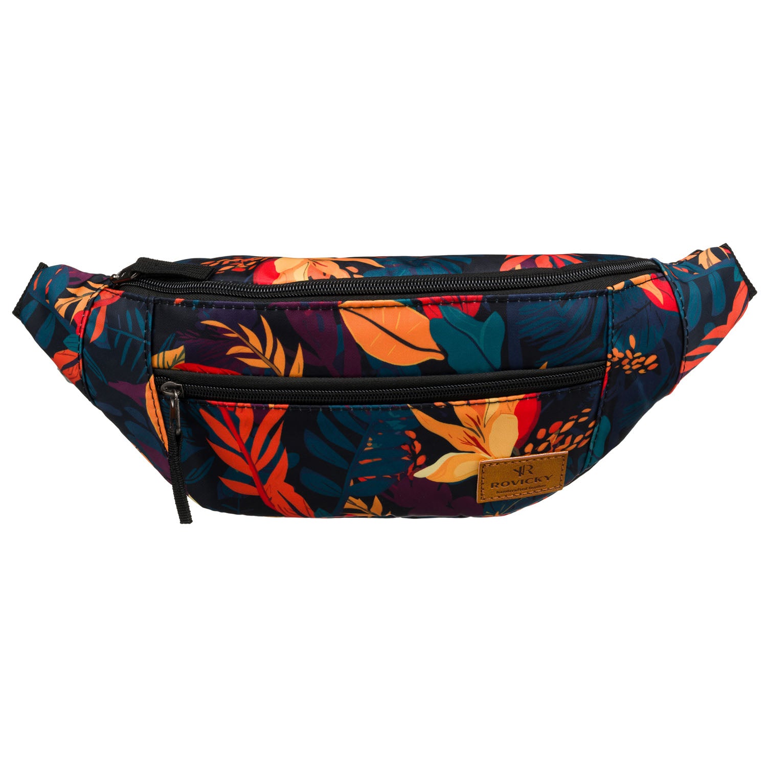 Juosmens arba per petį dėklas su išorine kišene, užtrauktukas R1211