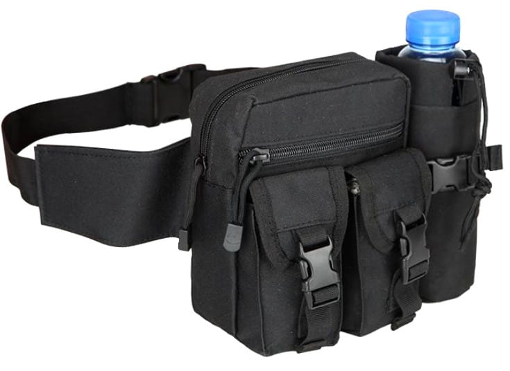 Juosmens rankinė, krepšys vyrams T92, juoda R308