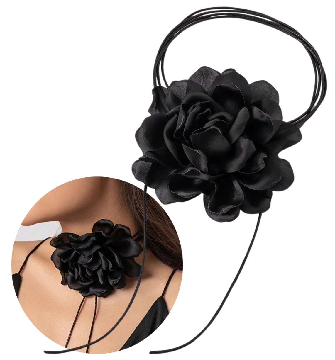 Kaklo papuošalas choker E76