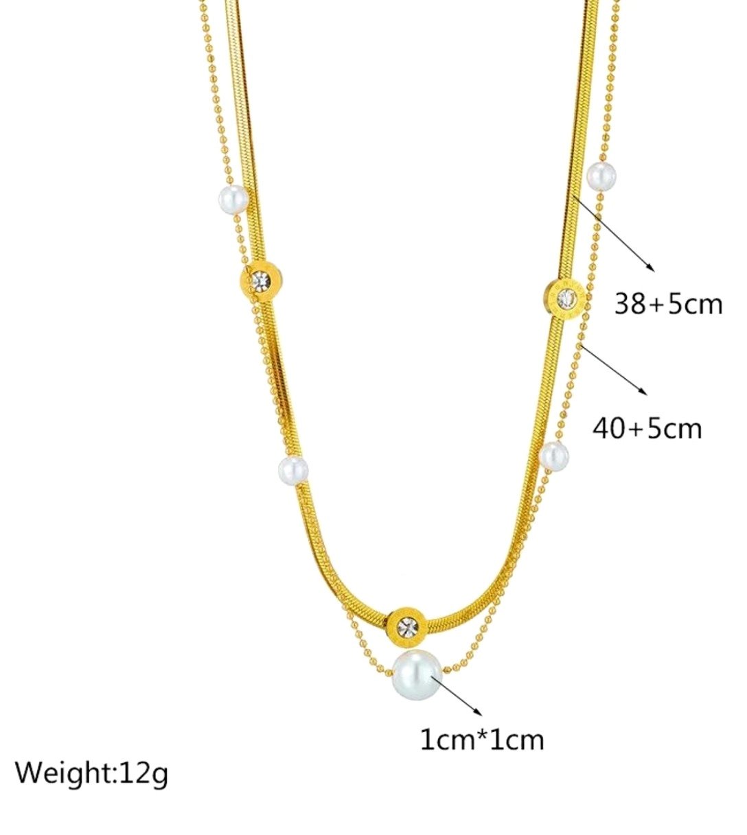 Kaklo papuošalas moterims V84