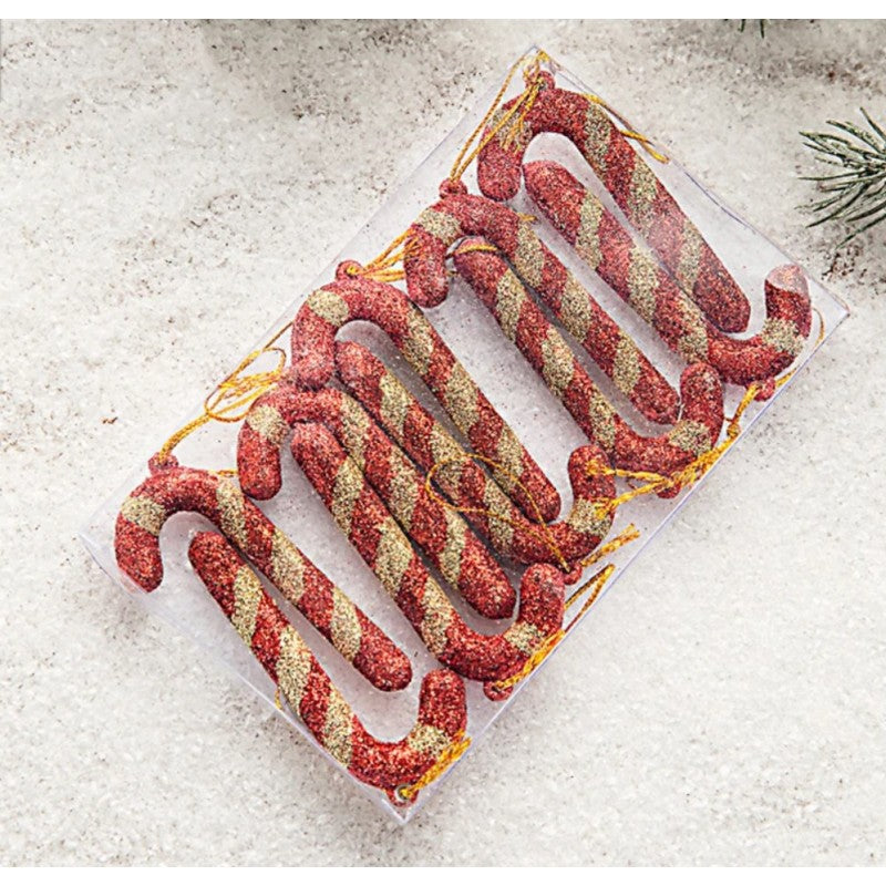 Kalėdiniai eglutės žaisliukai 10 vnt S12