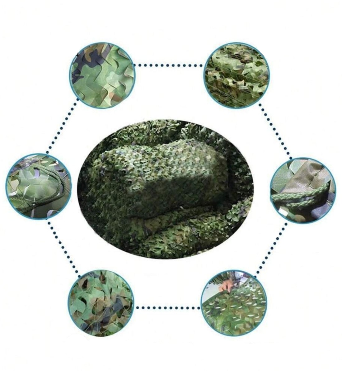 Kamufliažinis tentas/ uždangalas 2x3 m B3