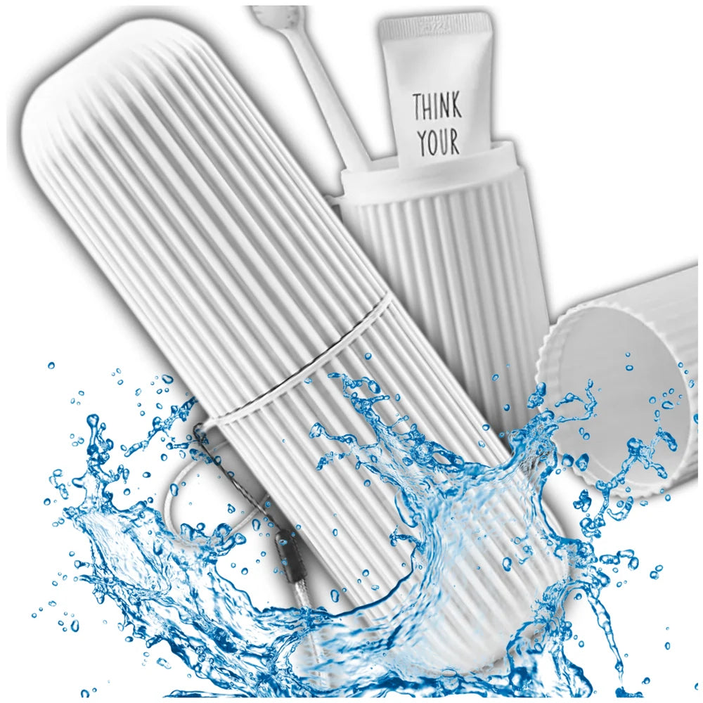 Kelioninis dantų šepetėlio ir pastos dėklas