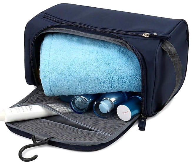 Kelioninis kosmetikos krepšys E40, mėlynas