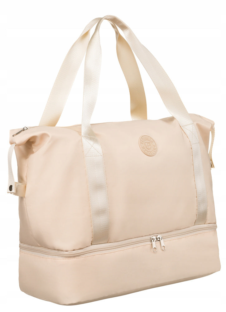 Kelioninis krepšys Peterson L1, smėlio spalvos