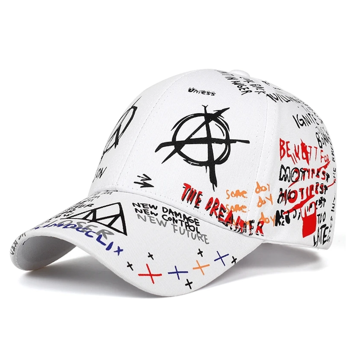 Kepurė su snapeliu TG85, balta