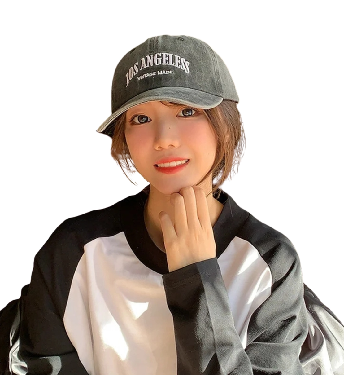 Kepurė su snapeliu YR3, juoda