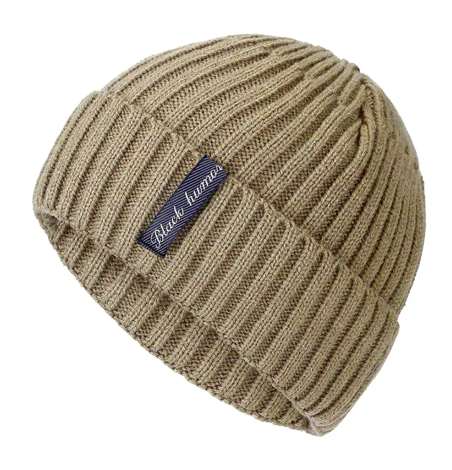 Kepurės ir šaliko komplektas S121, smėlio spalvos