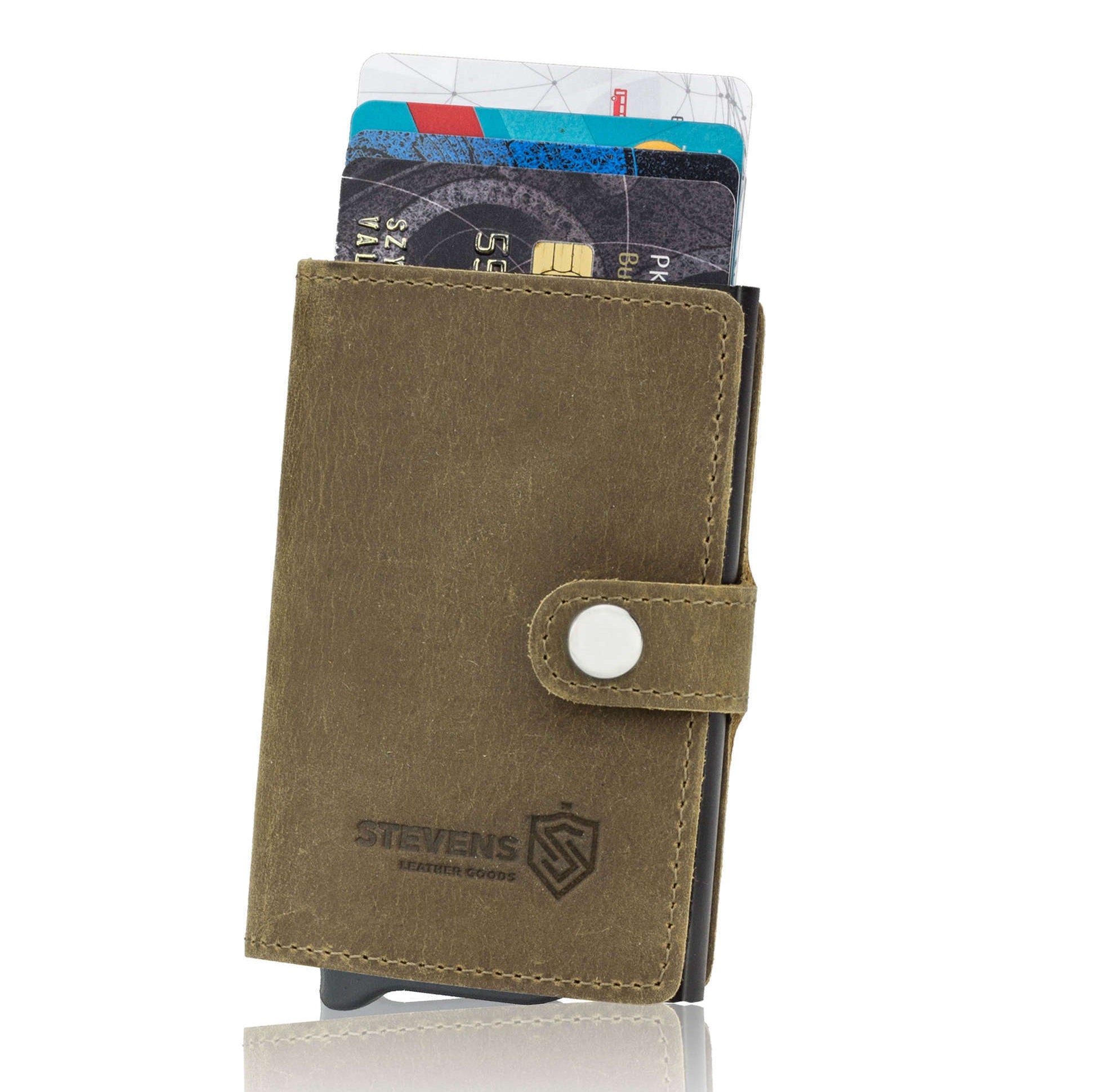Kortelių dėklas vyrams Stevens FN4 S1059