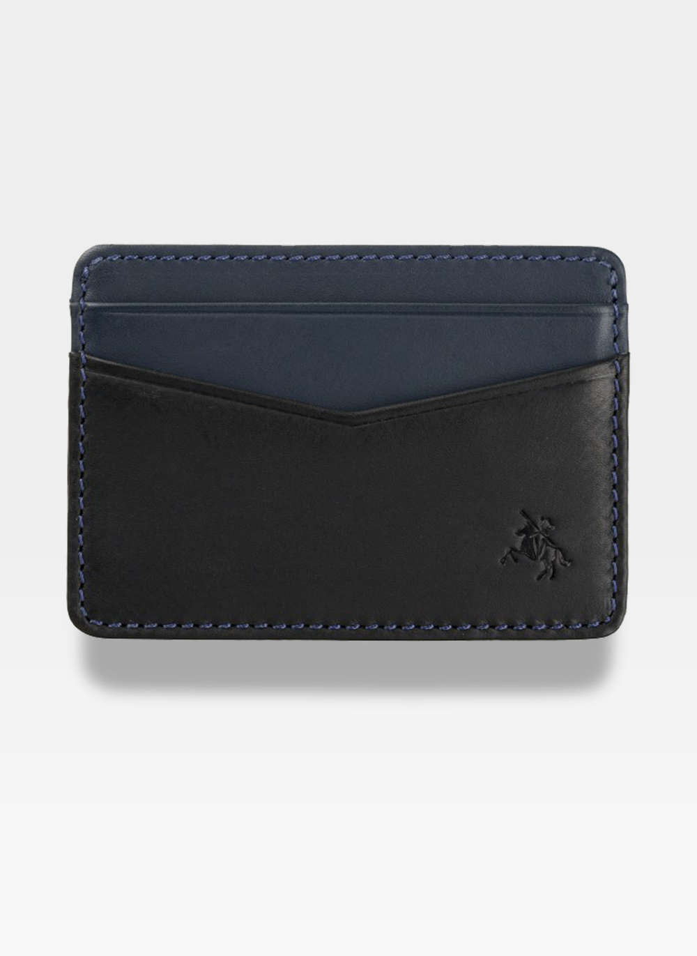 Kortelių dėklas vyrams Visconti L40, juodas S1051