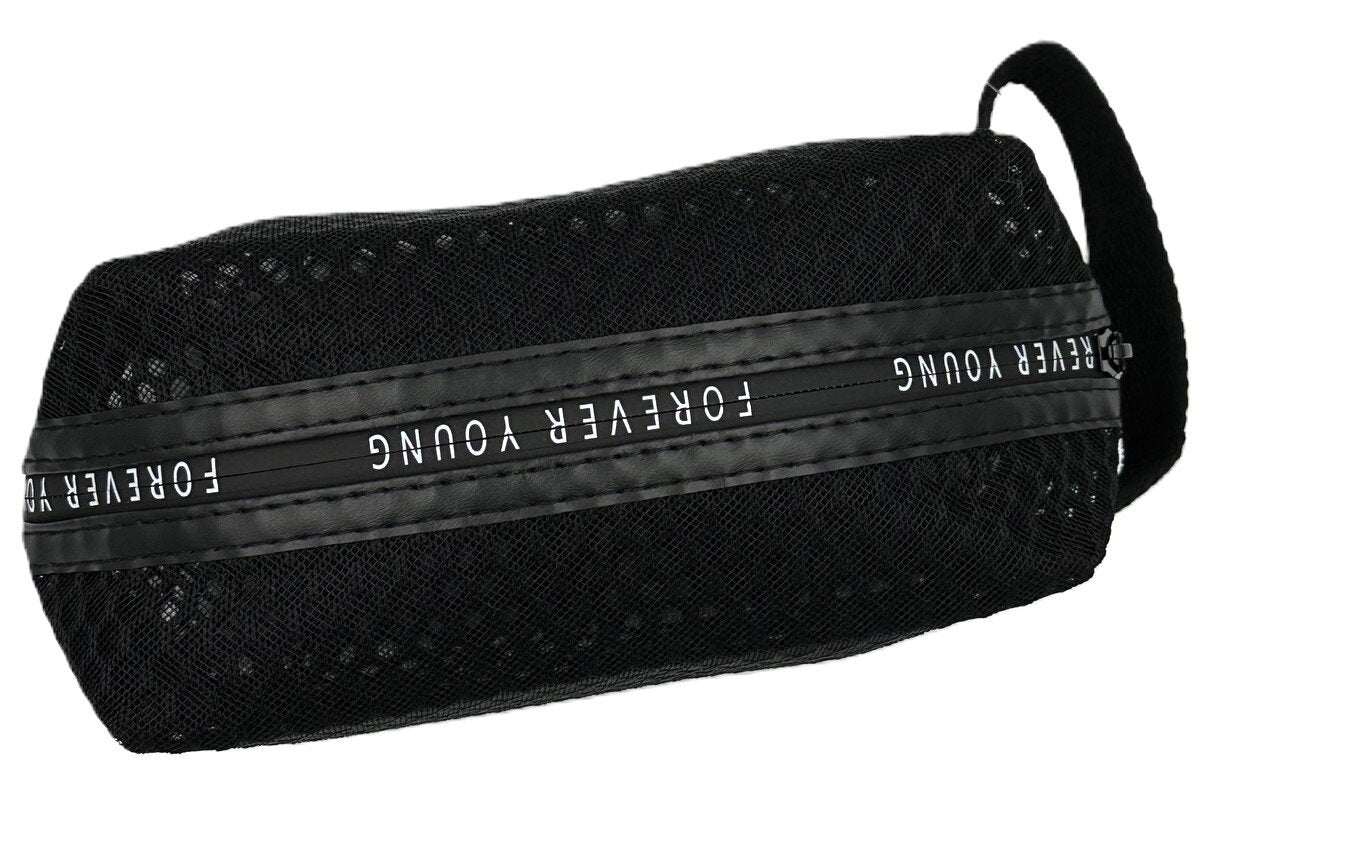 Kosmetinė, 20 x 11,5 x 10 cm, juoda