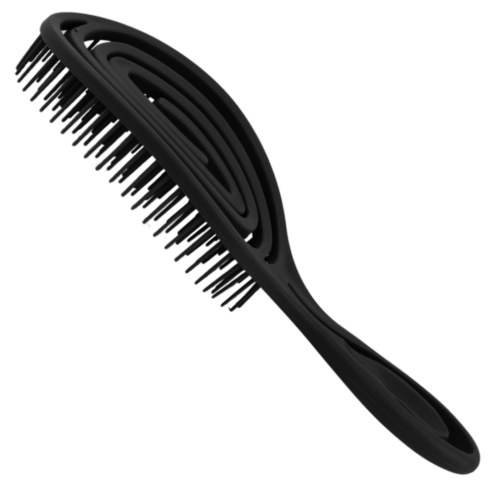 Lanksčios šukos S18, juodos P343