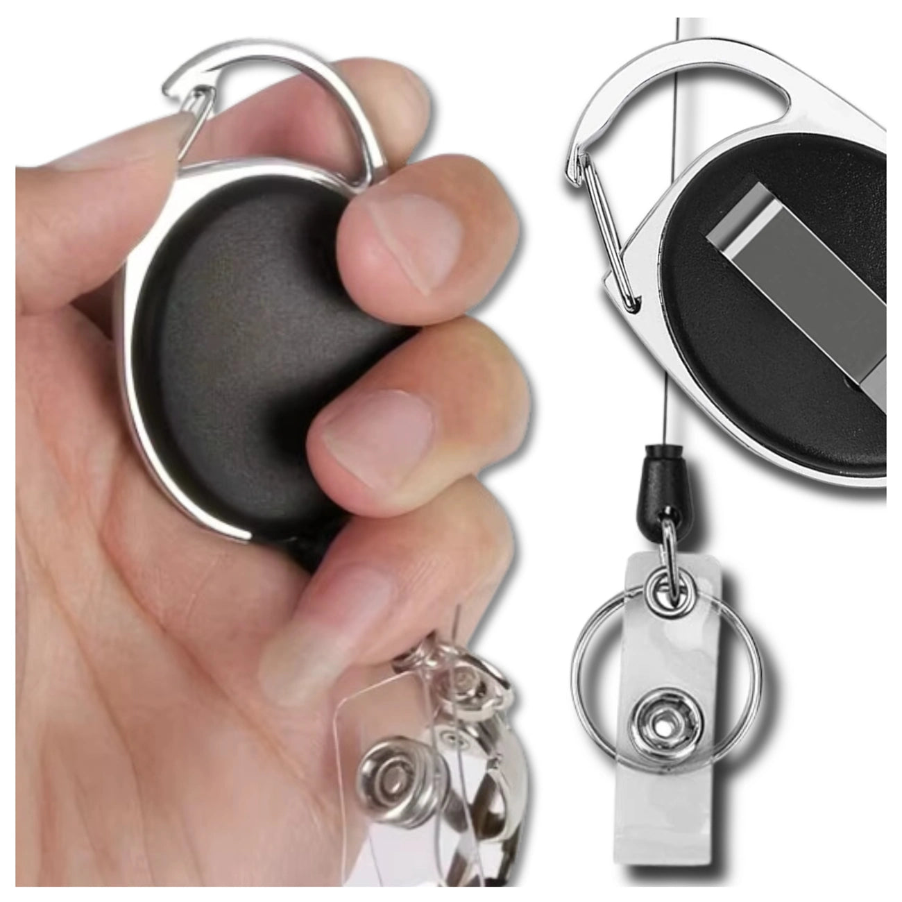 Lauko raktų pakabukas su karabinu, 68 cm