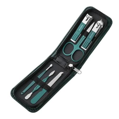 Manikiūro, pedikiūro įrankių rinkinys, 6 dalių FX2