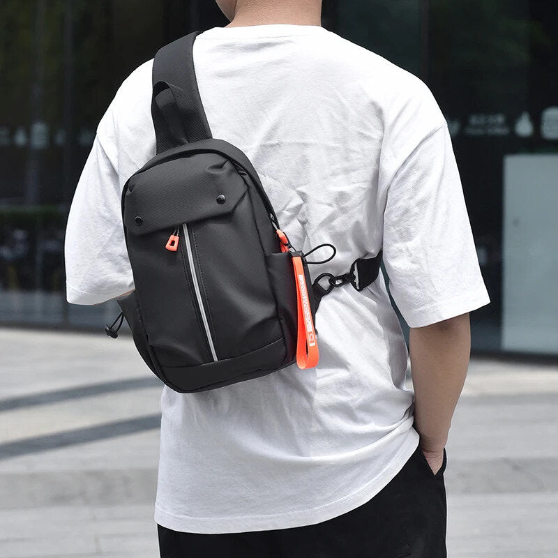 Maža kuprinė, krepšys vyrams M03, mėlyna