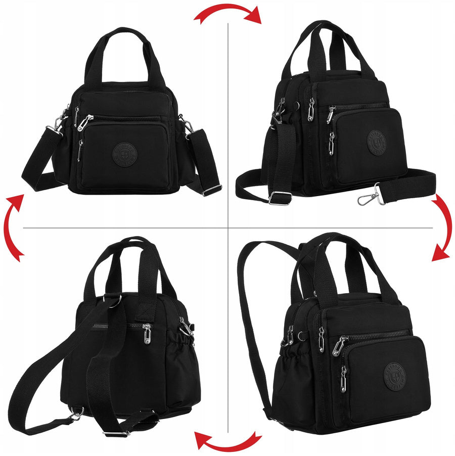 Maža kuprinė moterims P36, juoda