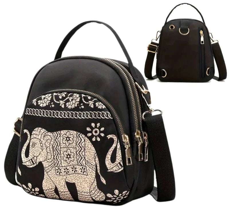 Maža moteriška kuprinė G7, juoda