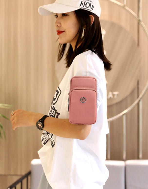 Maža rankinė moterims H72 rožinė R823