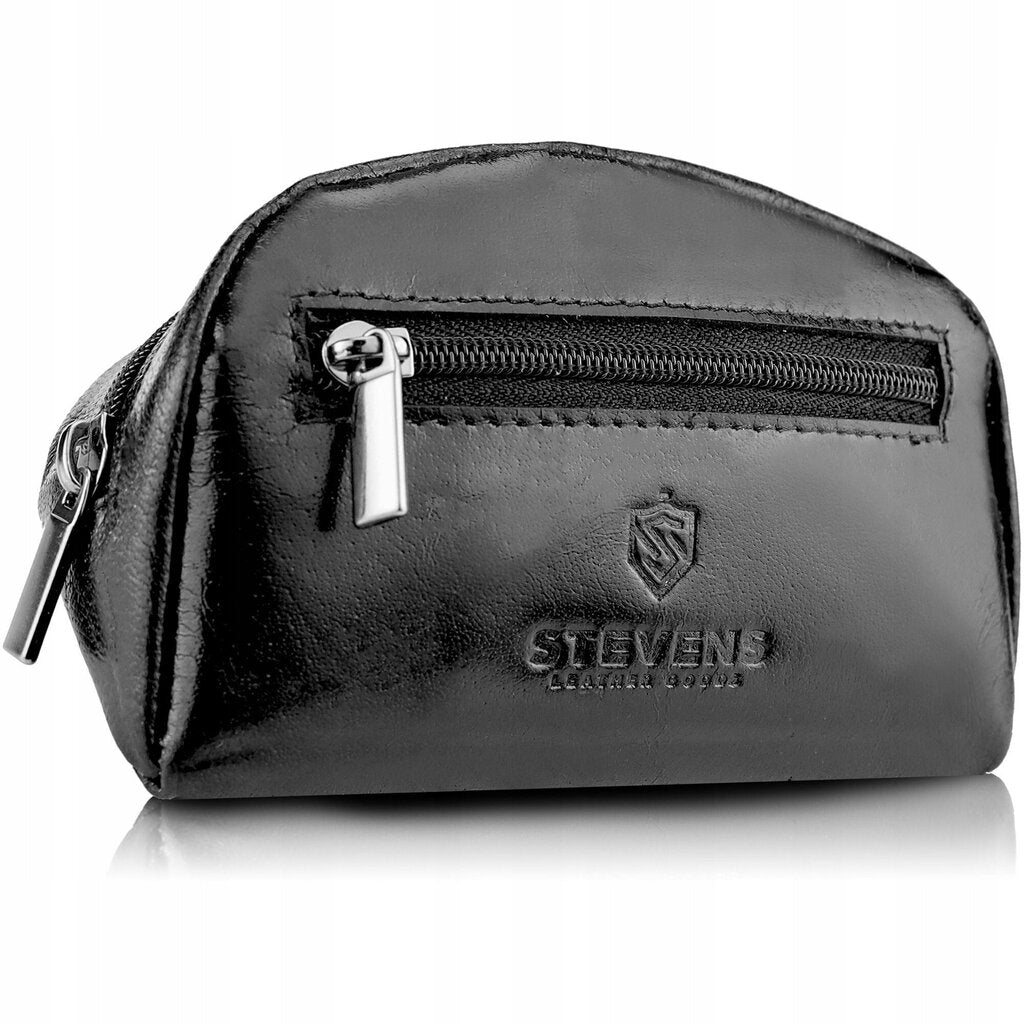 Mažas odinis dėklas raktams, monetoms Stevens P50 S1035