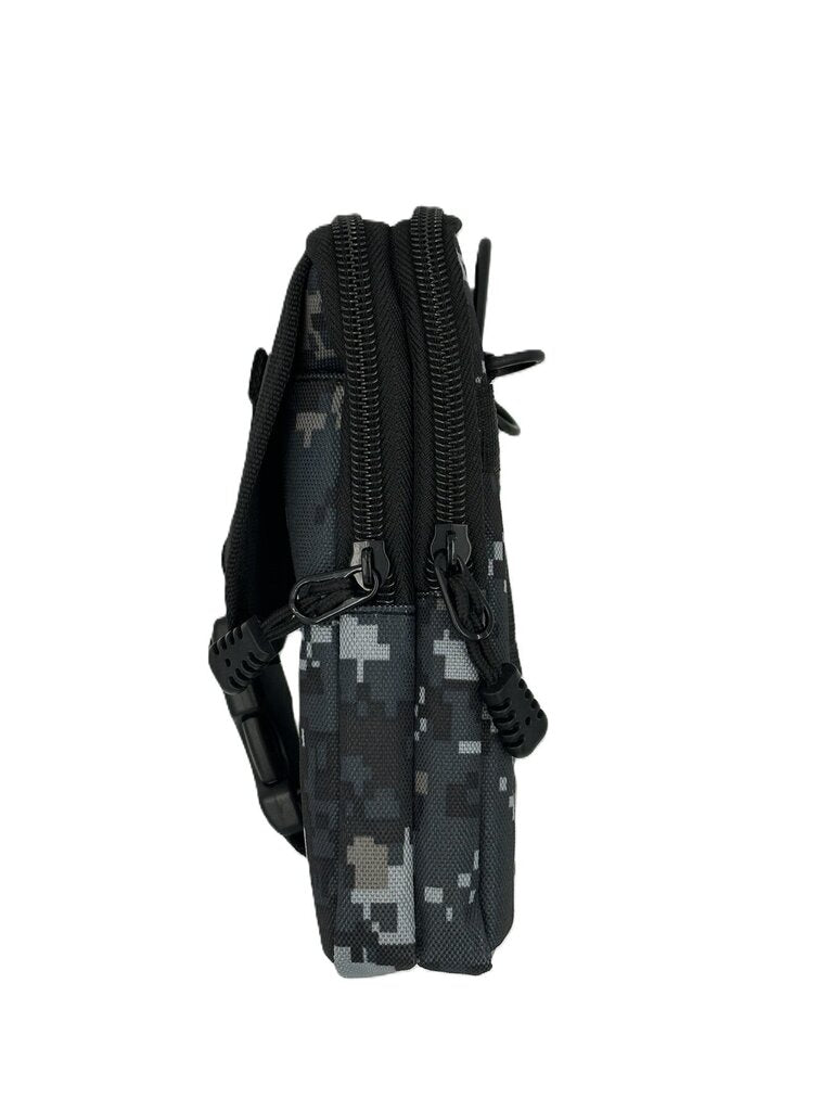 Mažas taktinis krepšys, rankinė vyrams Camo G1, pilka