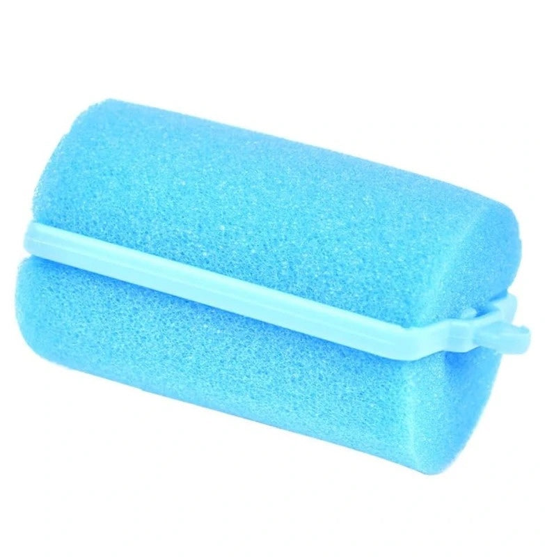 Minkšti plaukų suktukai L1, mėlyni P340