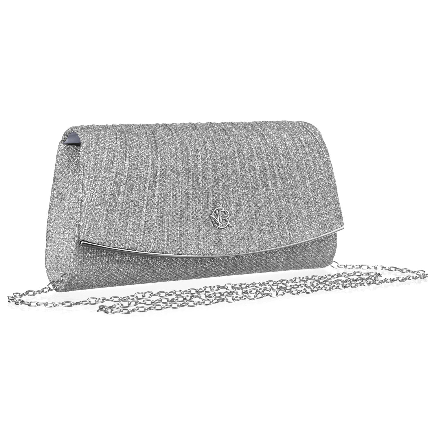 Moteriška delninė, sidabrinė, su grandinėle R567