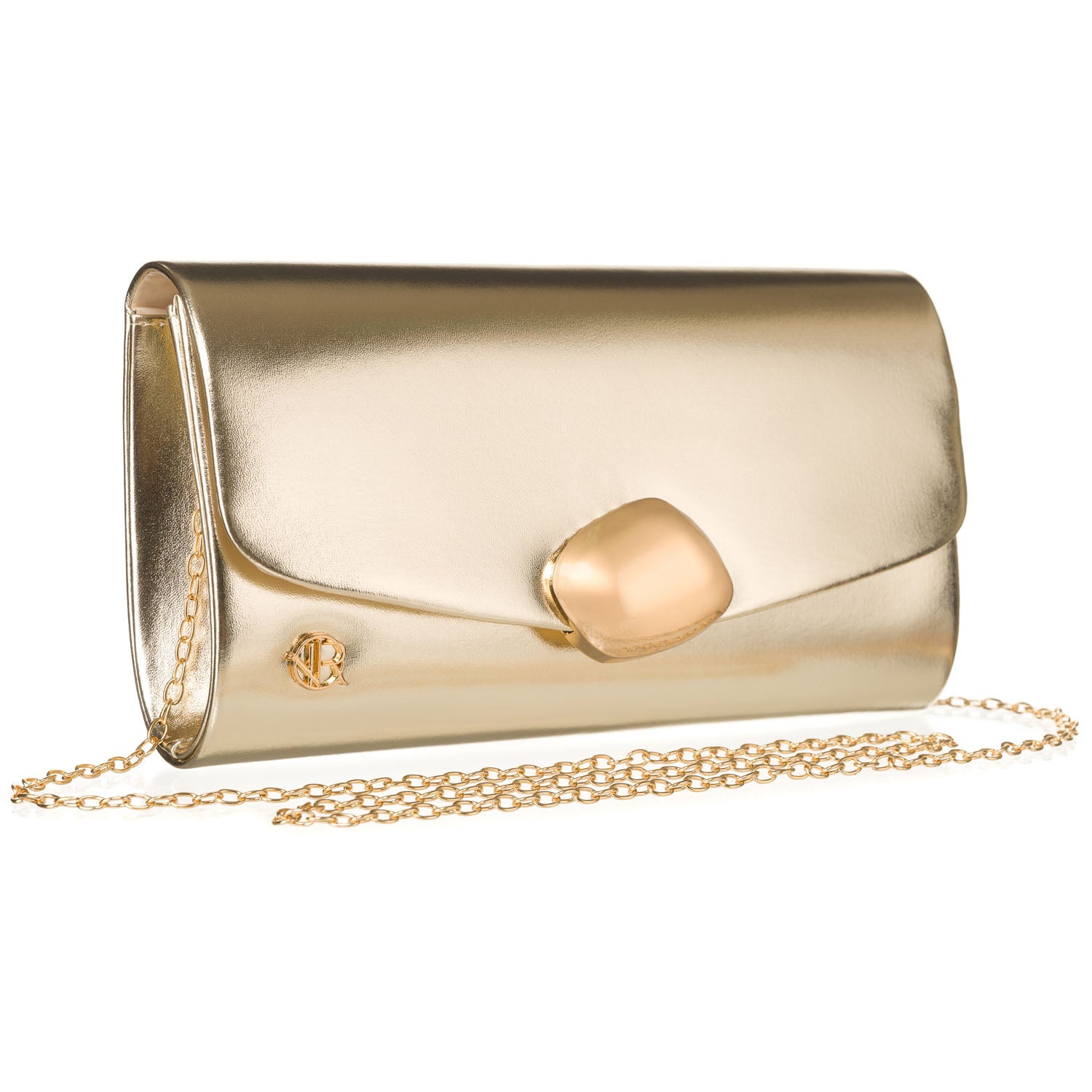 Moteriška delninė, šviesiai auksinė, dirbtinė oda R564