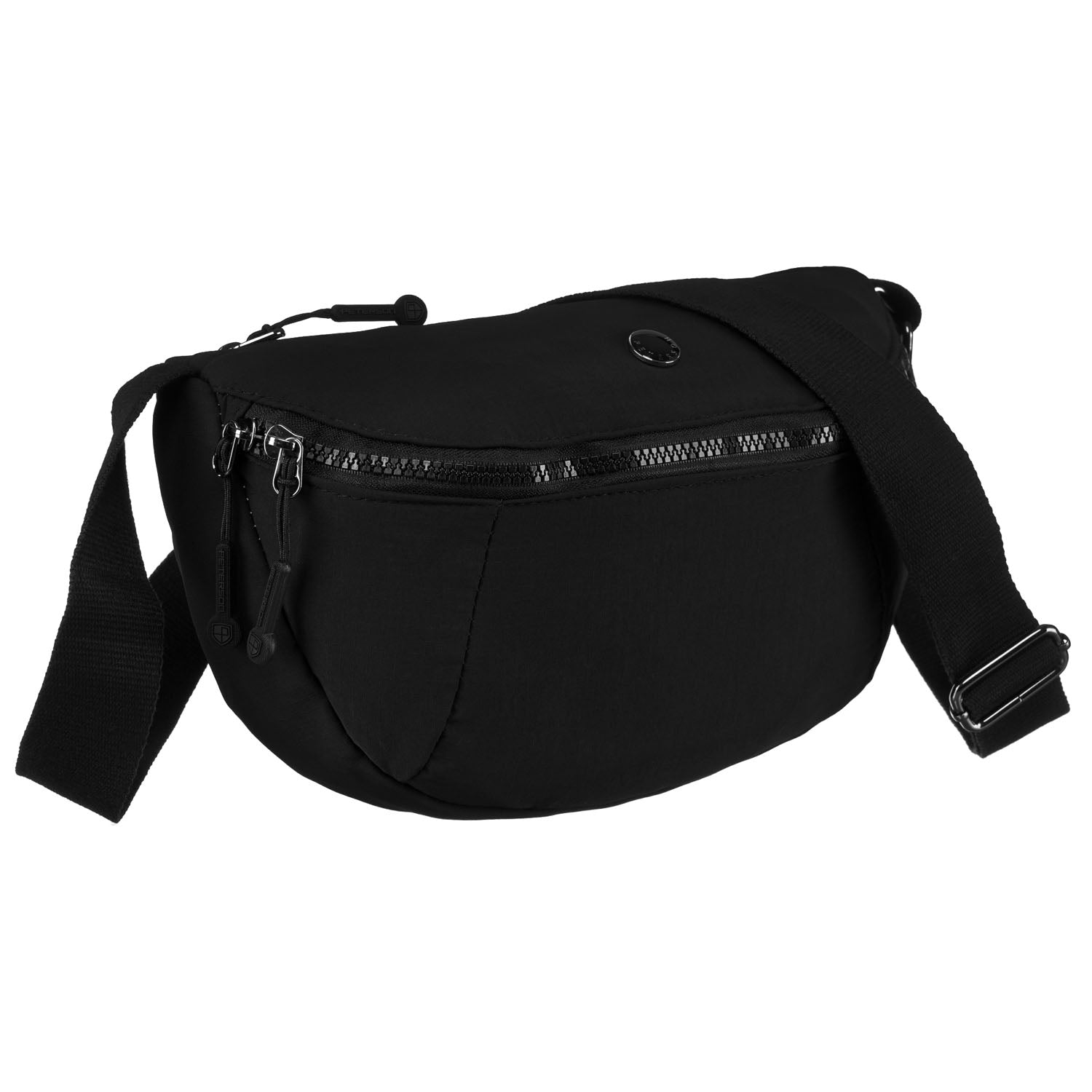 Moteriška juosmens rankinė, poliesteris, juoda R553