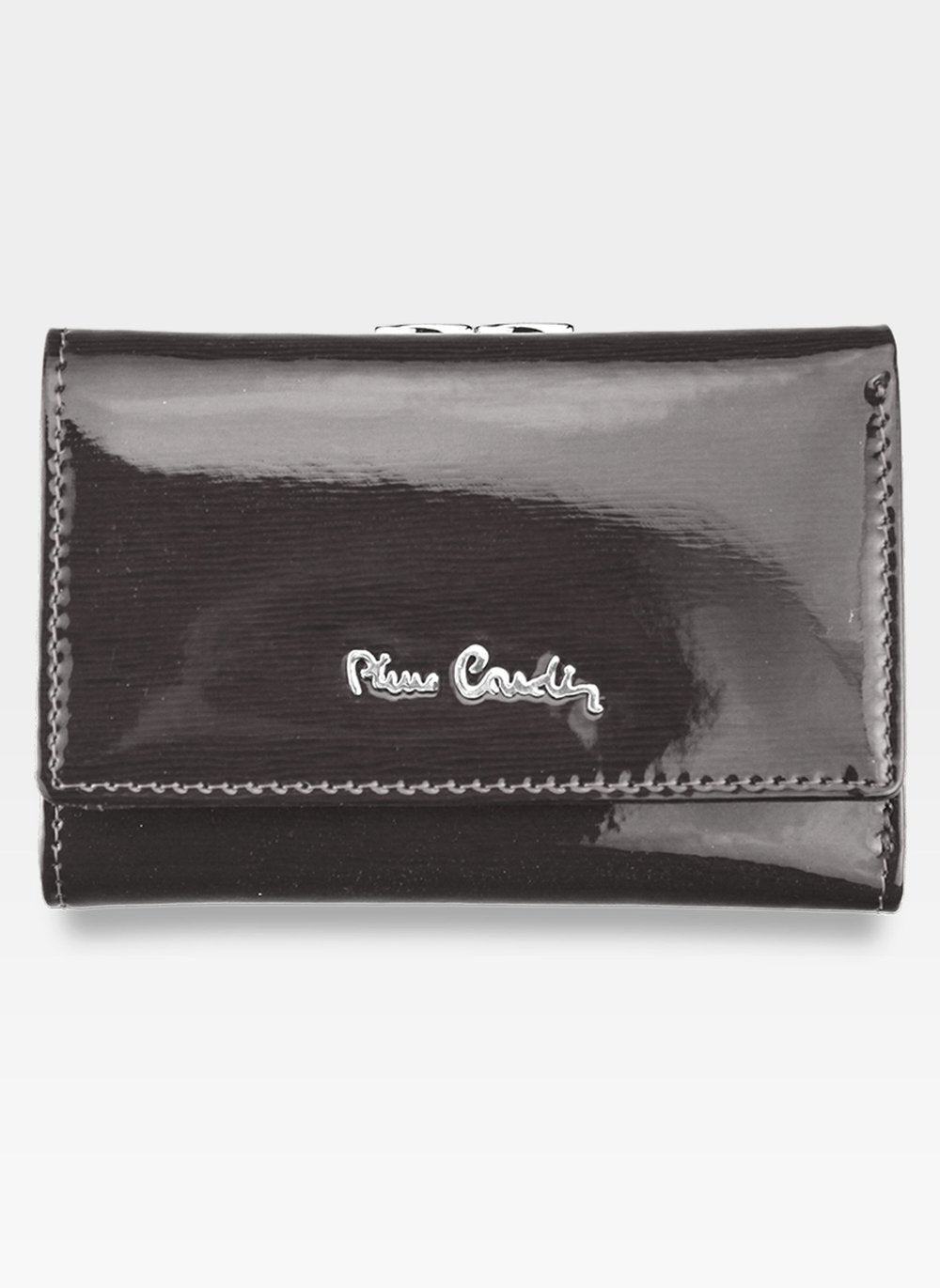 Moteriška odinė piniginė Pierre Cardin pilkos spalvos D1889