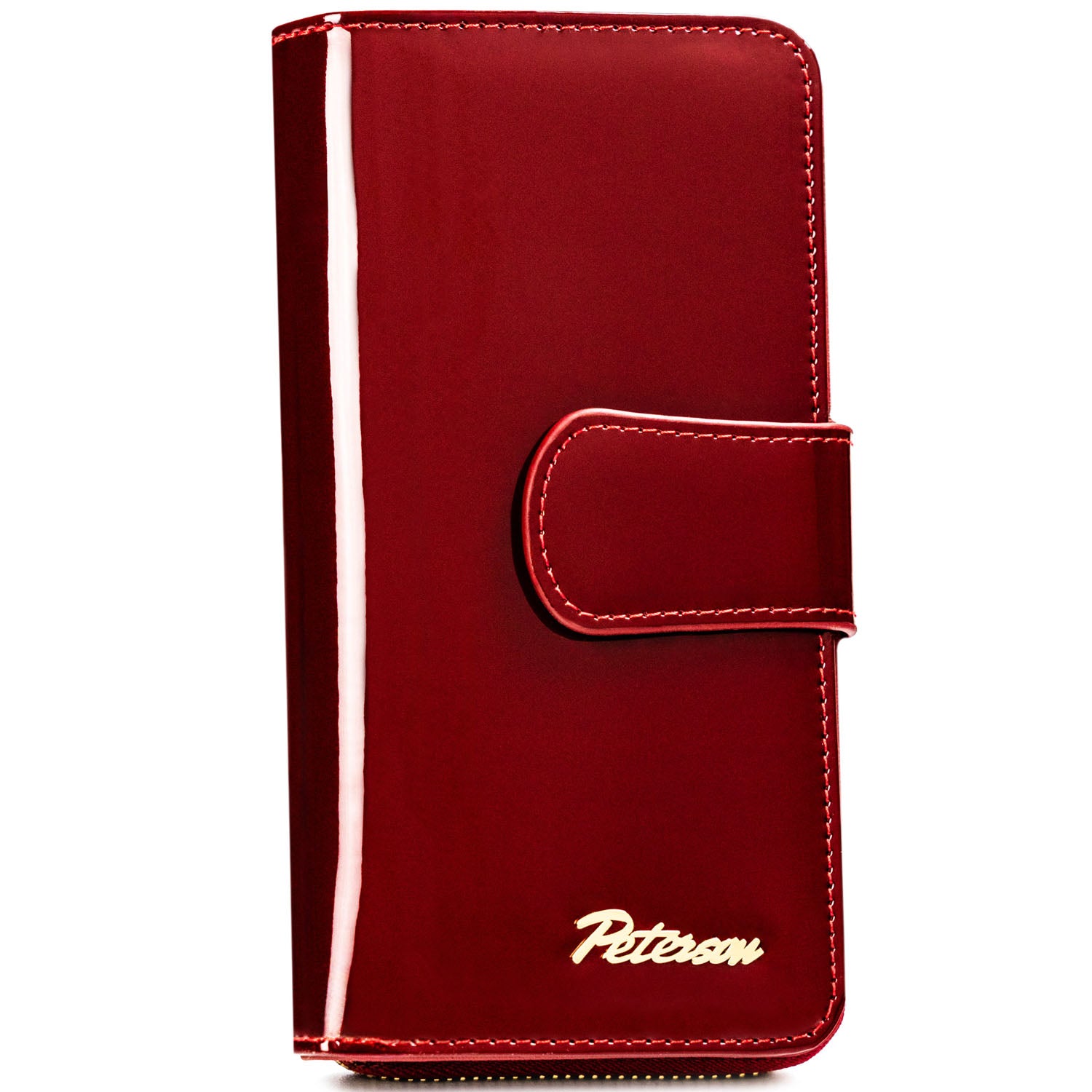 Moteriška odinė piniginė, raudona D1803