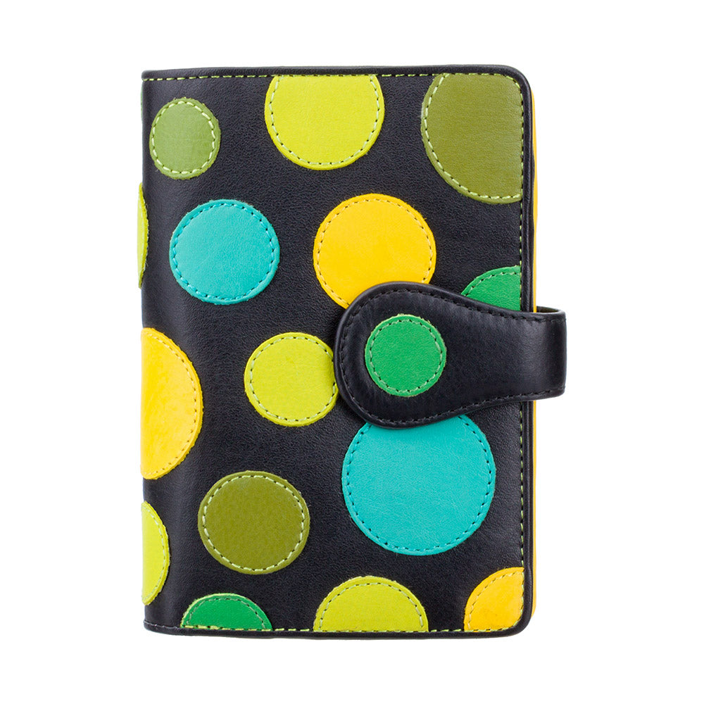 Moteriška odinė piniginė Visconti P1 LIL, žalia D1839