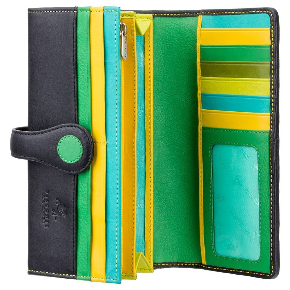 Moteriška odinė piniginė Visconti P2 LIi Pad D1836