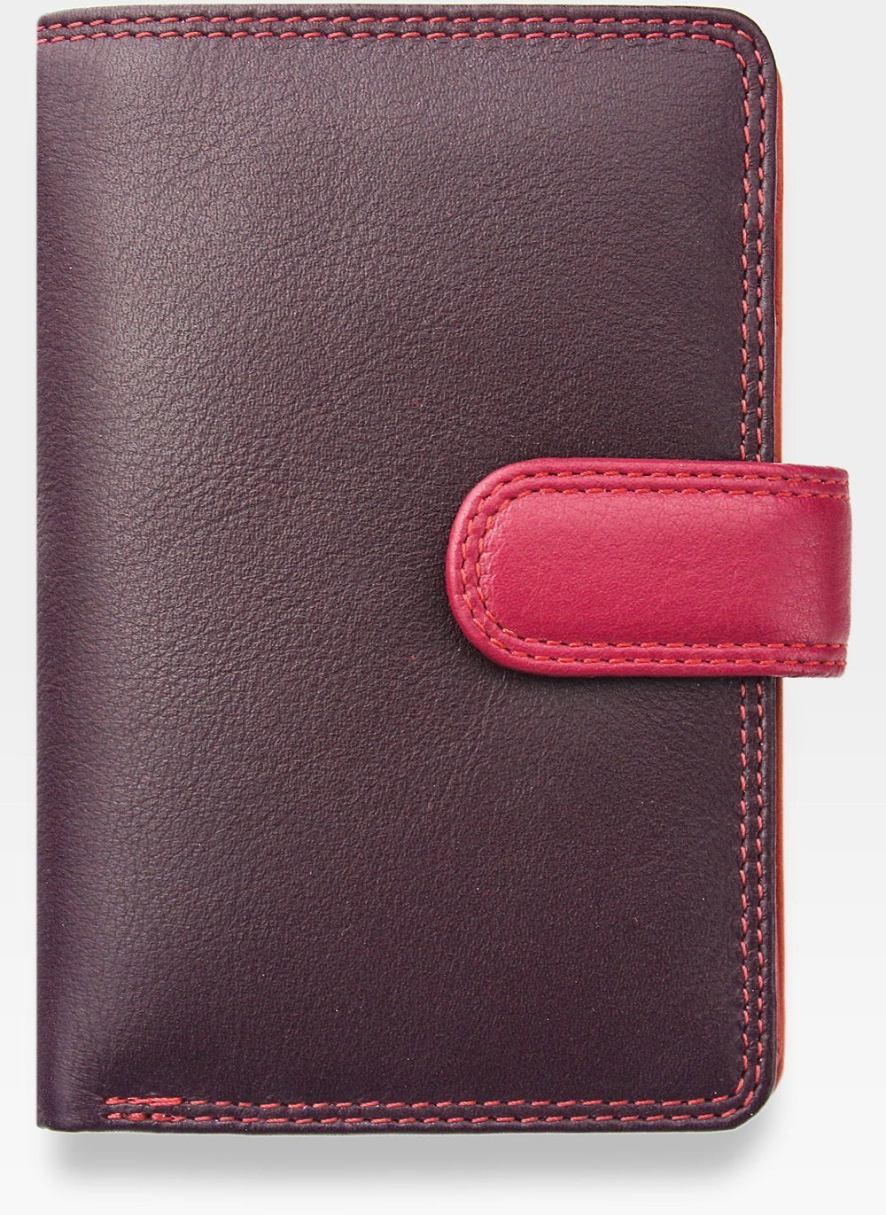 Moteriška odinė piniginė Visconti RB51 , violetinė D1825