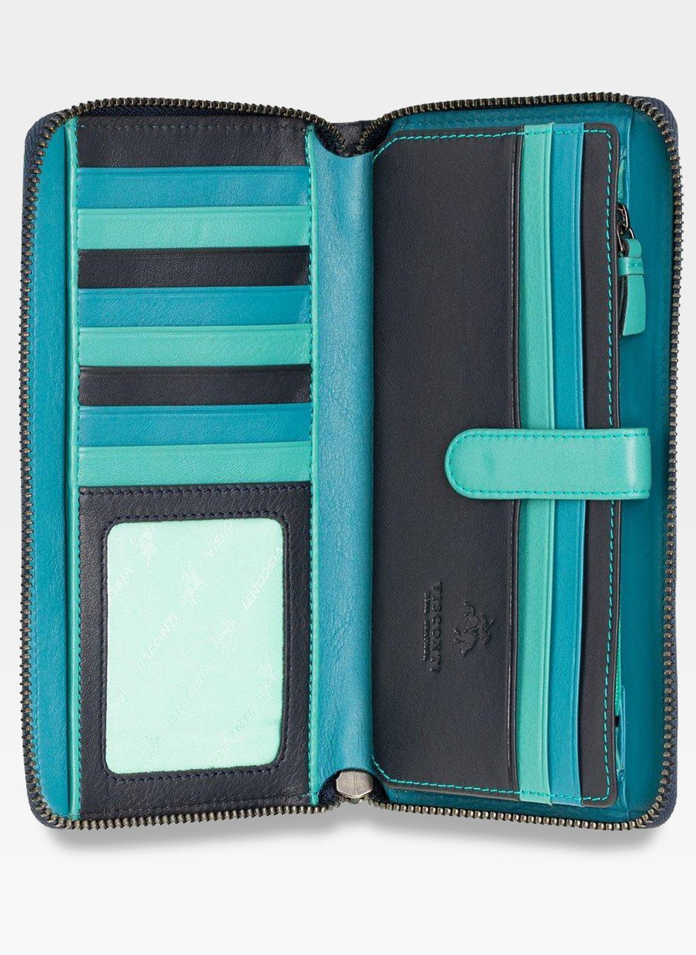 Moteriška odinė piniginė Visconti, su RFID apsauga D1814