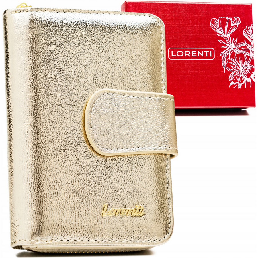 Moteriška piniginė C22, auksinė D1797