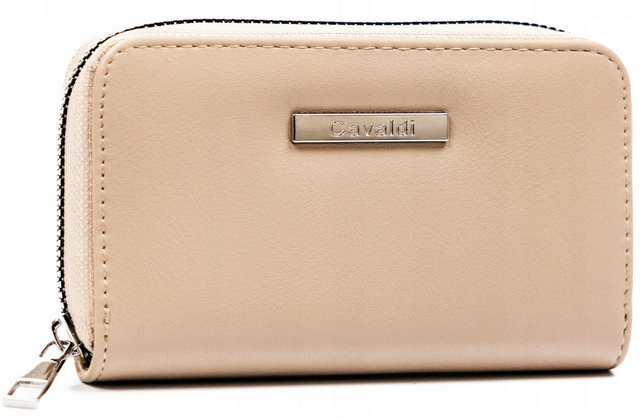 Moteriška piniginė Cavaldi C34, smėlio spalvos D1785