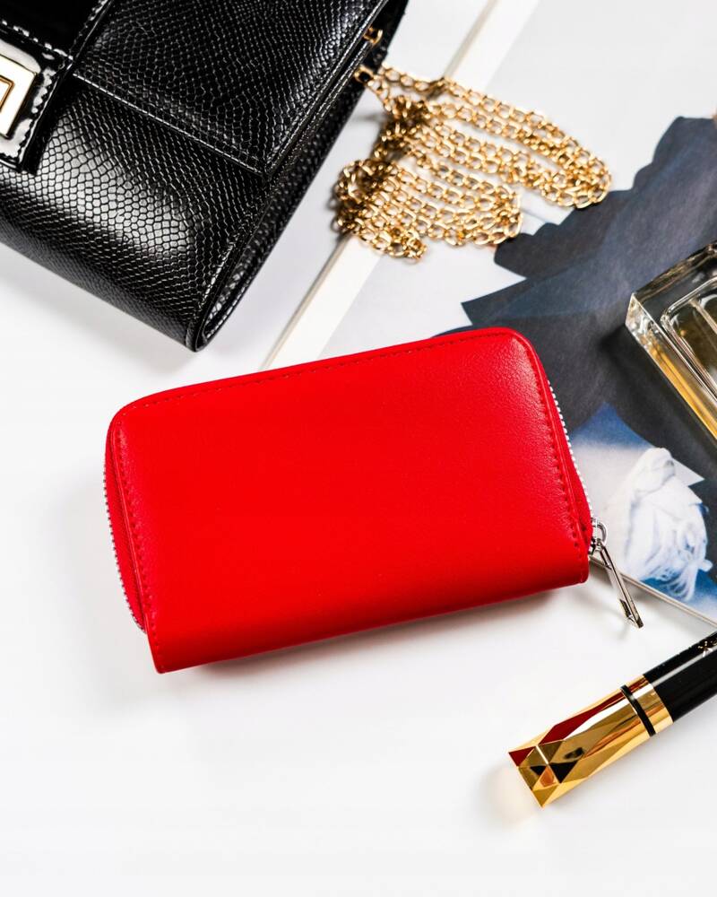 Moteriška piniginė Cavaldi C36, raudona D1783