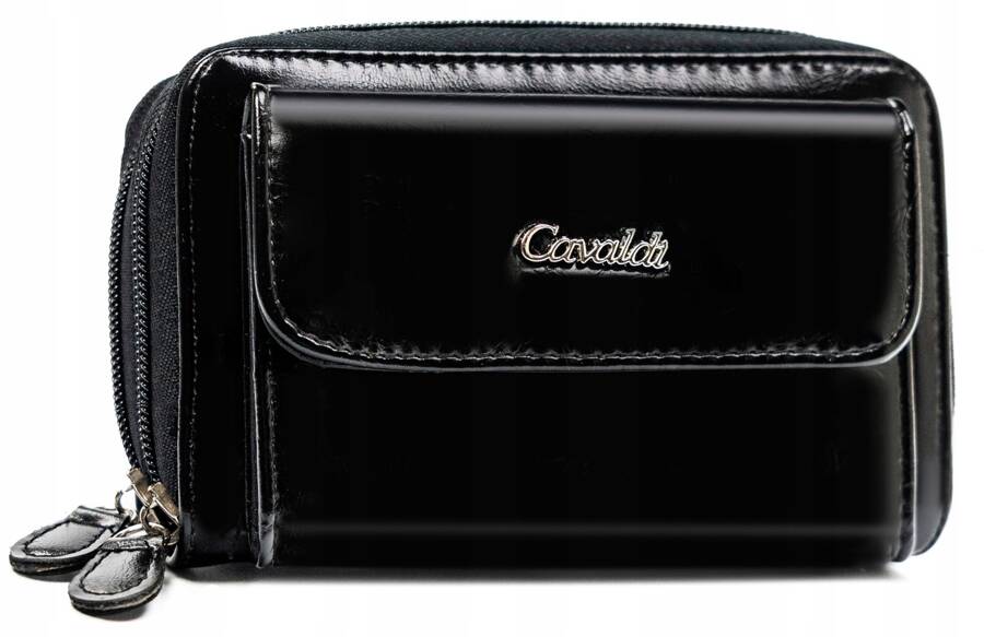 Moteriška piniginė Cavaldi T2, juoda D1769