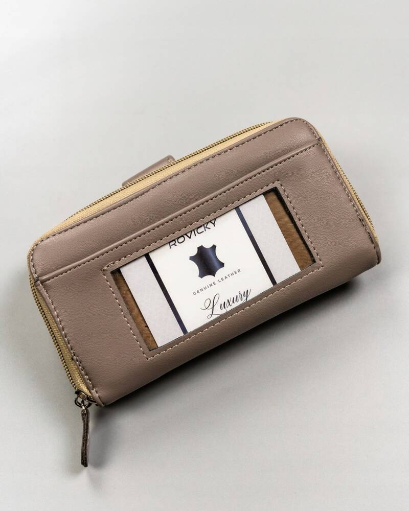 Moteriška piniginė Cavaldi T6, smėlio spalvos D1765